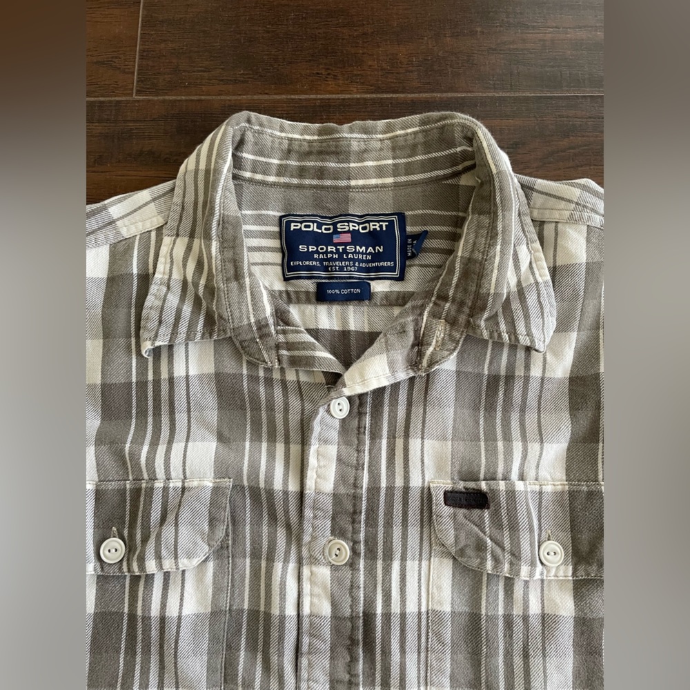 Polo Sport Ralph Lauren Sportsman vintage plaid XL
